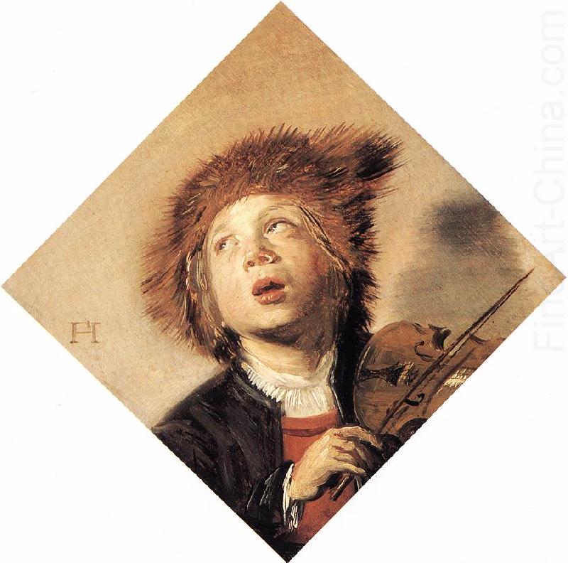 HALS, Frans Boy Playing a Violin china oil painting image